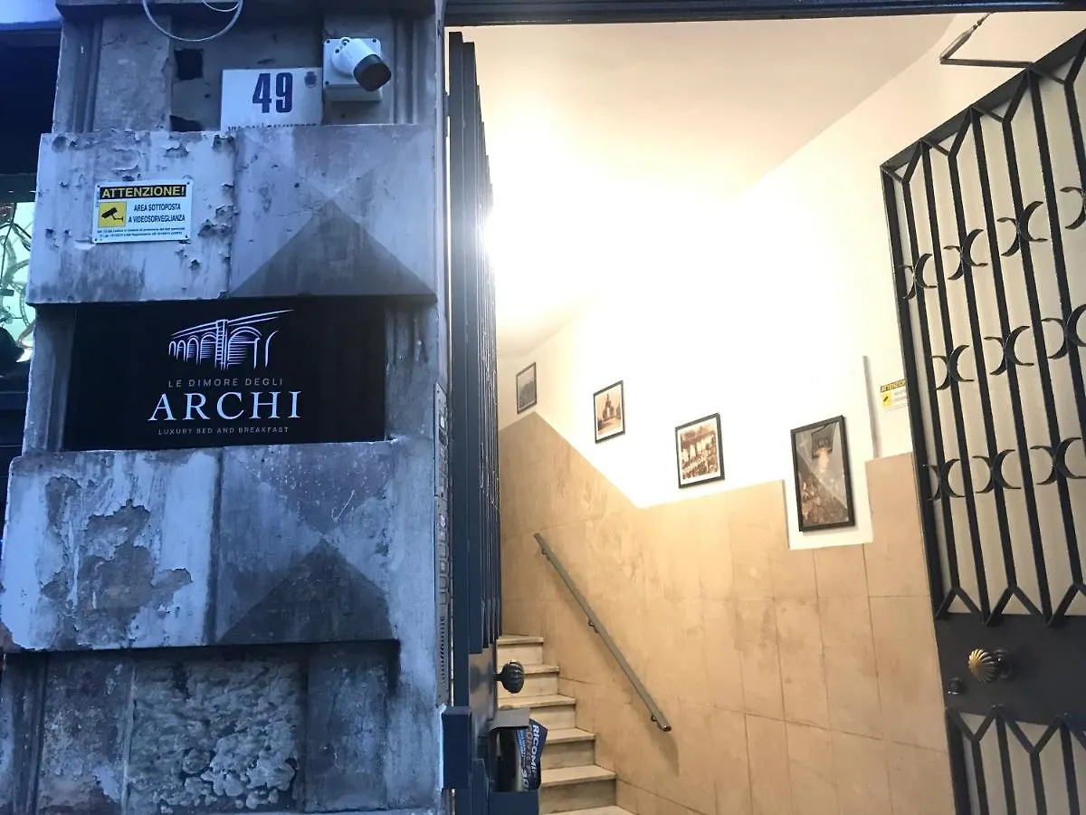 Oda ve Kahvaltı Le Dimore Degli Archi Katanya